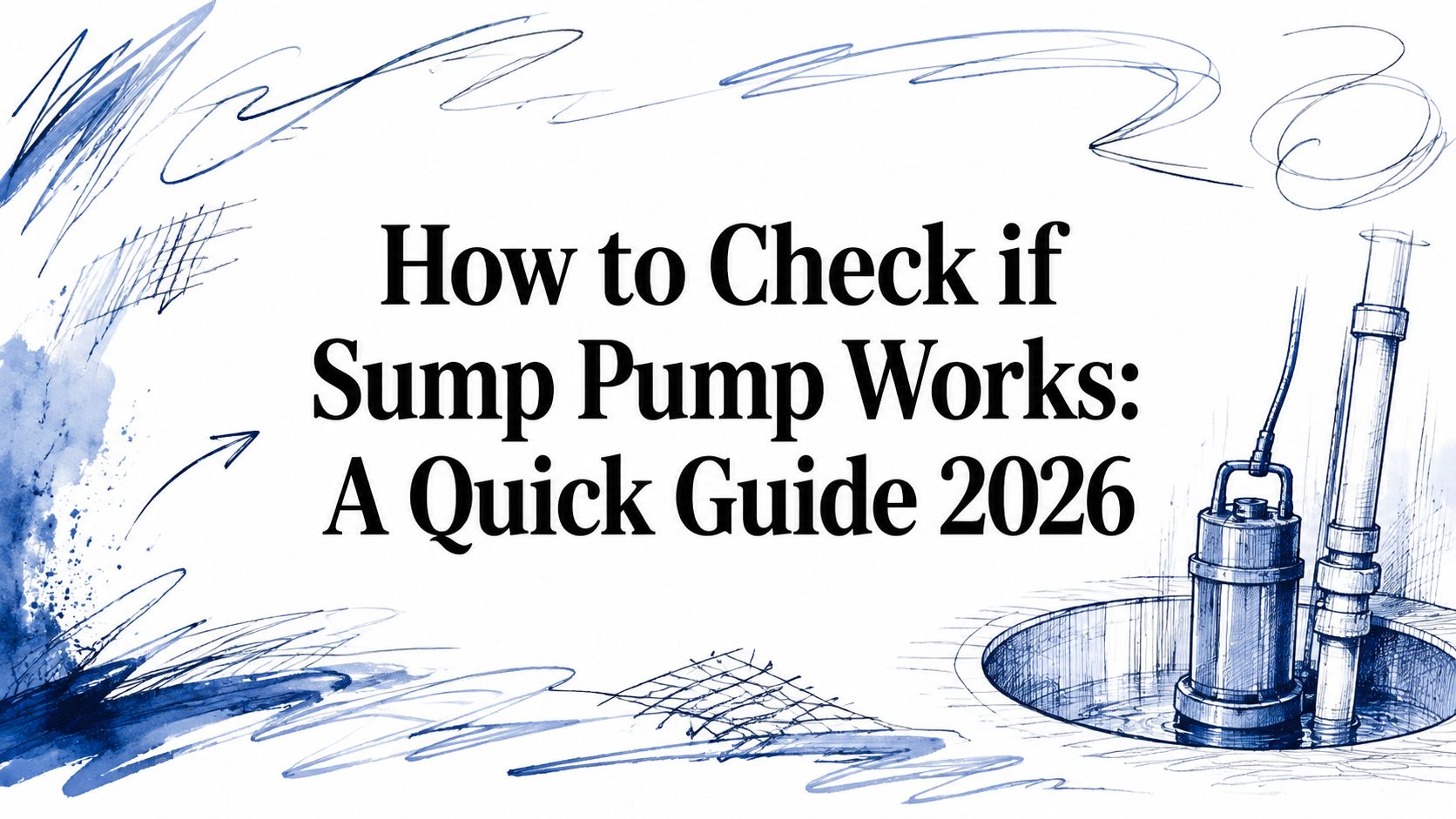 How to Check if Sump Pump Works: A Quick Guide 2026